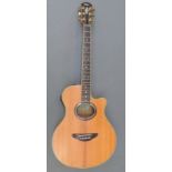 Yamaha APX-9C Electro acoustic guitar with spruce table and maple back