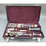 Yamaha 650 grendilla wood clarinet with tapered tone holes,