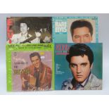 An Elvis Presley collection of over 100 LPs and box sets including coloured vinyl,