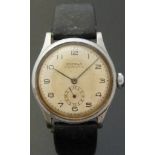 Eterna gentleman's automatic wristwatch with subsidiary seconds dial,
