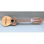 Handmade Bolivian Charango, original labels attached, made in the workshops of Pablo Quilla,