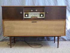 Retro Ekco SRG395 radiogram with Garrard deck