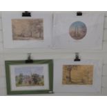 Four limited edition prints after Alicia Henrietta Wedderburn and Margaret Wedderburn of Forest of