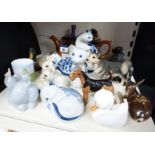 Ceramic teapots,