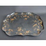 Papier maché tray by Jennen & Bettridge,