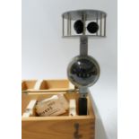 A hand anemometer by R Fuss,