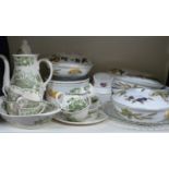 Masons tea /coffee ware in Fruit Basket pattern together with some Royal Worcester Evesham