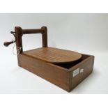 Wooden tapestry or similar machine