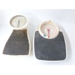 Counselor and EKS person weighing scales