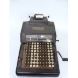 Direct-L bakelite mechanical calculator by Theo Mussei,