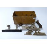 Stanley 45 plane with accessories,