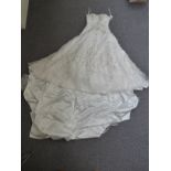 Seven various contemporary wedding dresses,