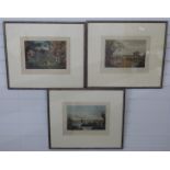 Three shooting prints comprising pheasant, partridge and wild duck,