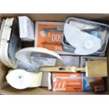 Quantity of kitchen scales, measuring and weighing spoons etc,