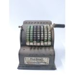 American Adding Machine mechanical calculator by the American Can Company,