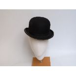 A hunting bowler hat by Battersby, London,