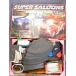 Scalextric model motor racing set Super Saloons C.