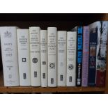 WWI Navy and Military press books including History of the Ninth Scottish Division,