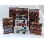 Twenty-three diecast model vehicles comprising Matchbox Models of Yesteryear,