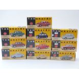 Ten Vanguards 1:43 scale diecast model Classic Popular Cars,