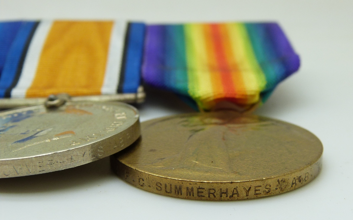 Royal Navy WWI Zeebrugge Raid Distinguished Service Medal Group awarded to J 17954 Frederick - Image 4 of 12