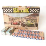 Tri-ang Scalextric motor racing set 31, together with two cars,