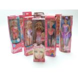 Ten Barbie dolls including Barbie in the Pink Shoes, Tropical Splash etc,