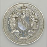 Victorian commemorative silver medal 1889,