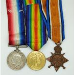 WWI medals,