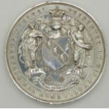 Victorian commemorative silver medal 1889,