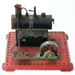 Mamod stationary live steam engine