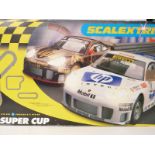 Scalextric model motor racing set GT Super Cup C1064,