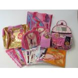 Collection of Barbie ephemera to include Paul's Boutique bag and a range of books and magazines on