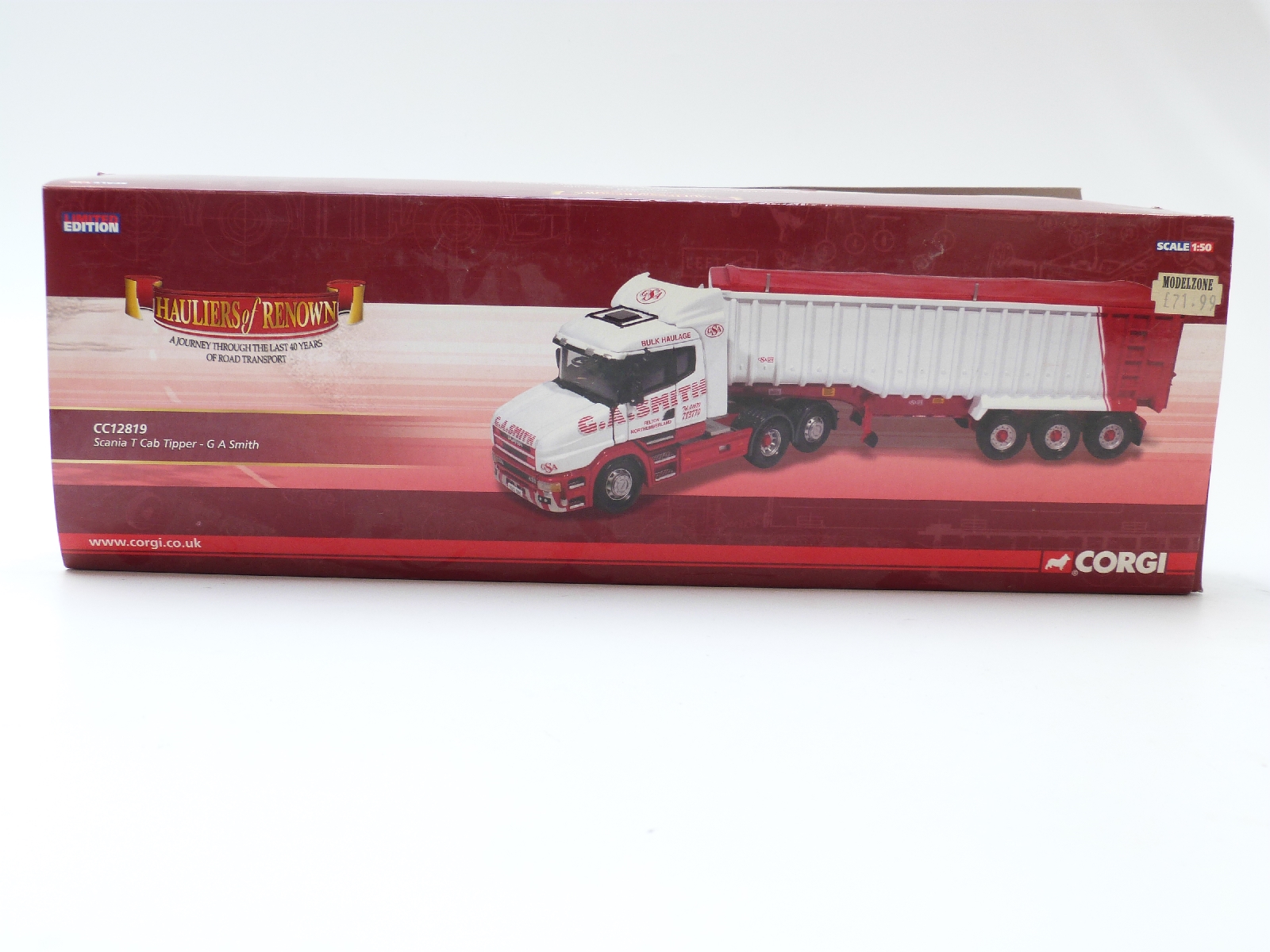 Three Corgi Hauliers of Renown limited edition diecast model lorries comprising G A Smith Scania T - Image 2 of 4