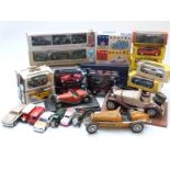 Thirty-one Corgi, ROCO, Maisto, Vanguards, Burago and other diecast model vehicles and vehicle sets,