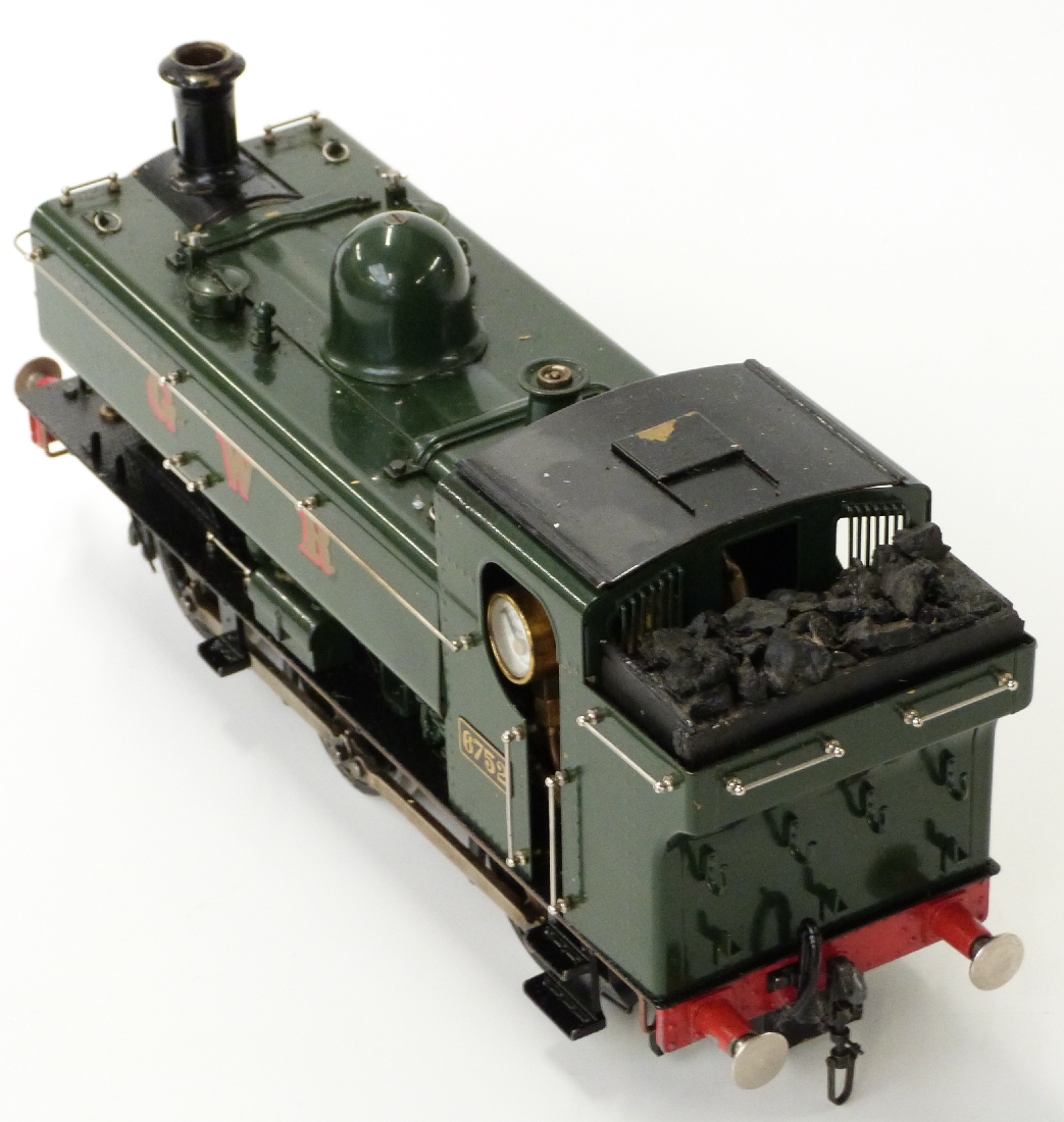 Aster gauge 1 live steam GWR 0-6-0 Pannier Tank locomotive 6752, - Image 4 of 5
