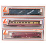 Three Lima 00 gauge BO-BO diesel locomotives GWR W22 Railcar 205133,