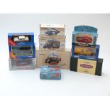 Ten Corgi diecast model vehicles including Premium British Railways, Golden Oldies, Inspector Morse,