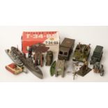 Sixteen Dinky Toys,