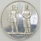 National Rifle Association silver medal by G. G. Adams won by Sgt.