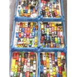 Over 200 Matchbox and similar diecast model vehicles