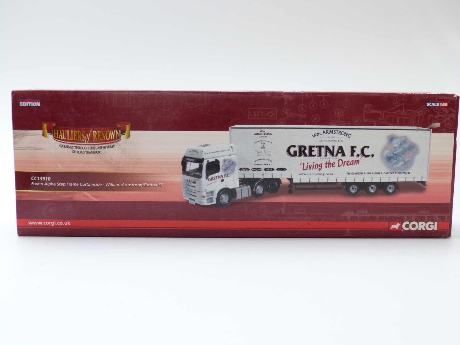 Three Corgi Hauliers of Renown limited edition diecast model lorries comprising G A Smith Scania T - Image 4 of 4