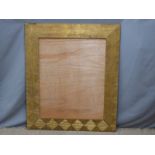 Gilt mirror or similar frame,