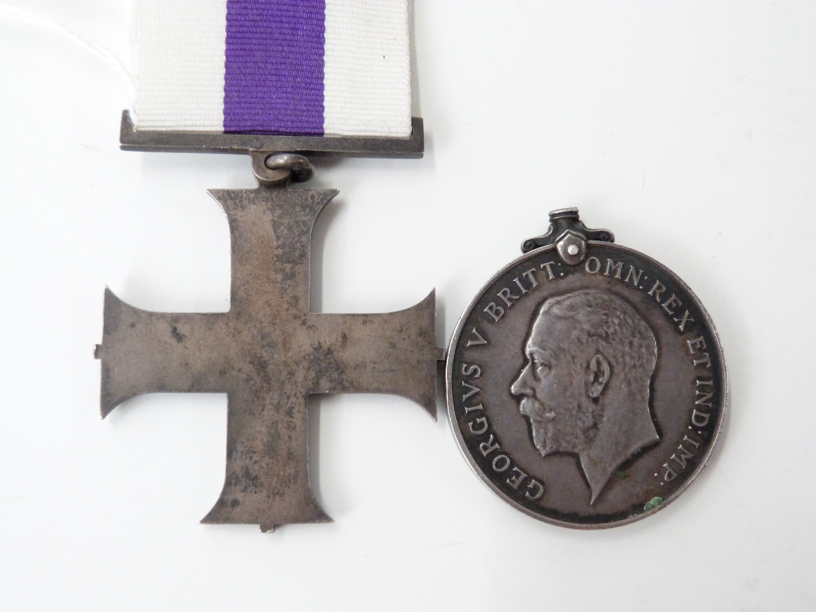 British Army WWI Military Cross awarded to Lieut. - Image 2 of 3