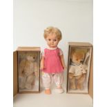 Two Merrythought limited edition Teddy bears Jack and Compton Woodhouse both in original boxes