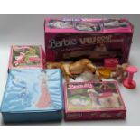 Barbie VW Golf Convertible, StarCycle and Beauty the dog,