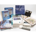 A collection of Swarovski Crystal books and accessories