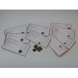 Roman and Greek bronze coin collection comprising nine catalogued examples and six others,