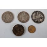 A small group of museum / fantasy coin restrikes etc,