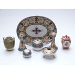 Noritake dressing table set etc